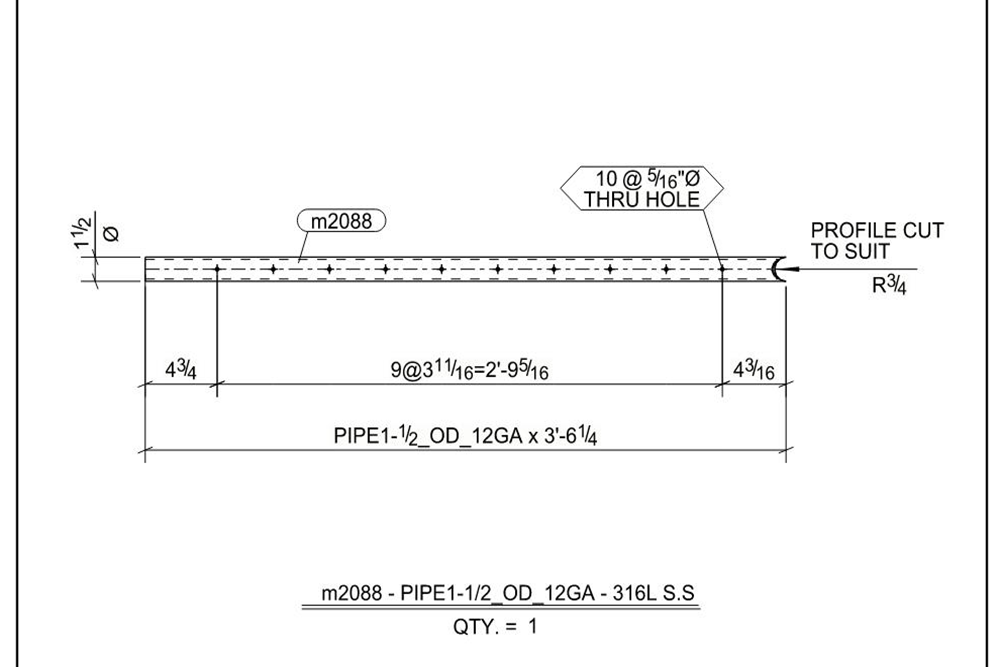 Austen Steel Engineering Sample Drawings
