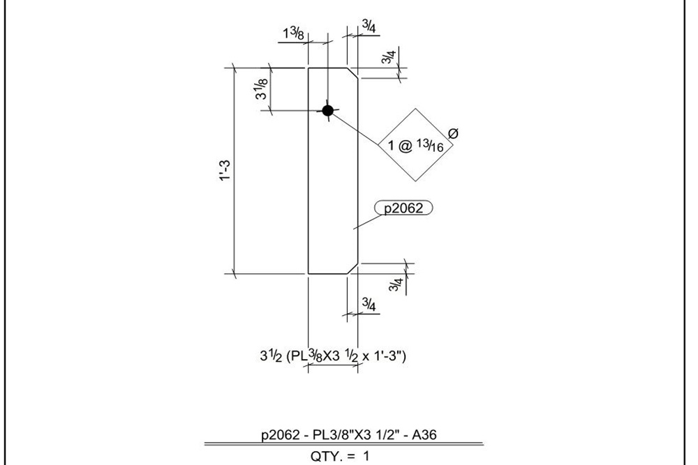 Austen Steel Engineering Sample Drawings